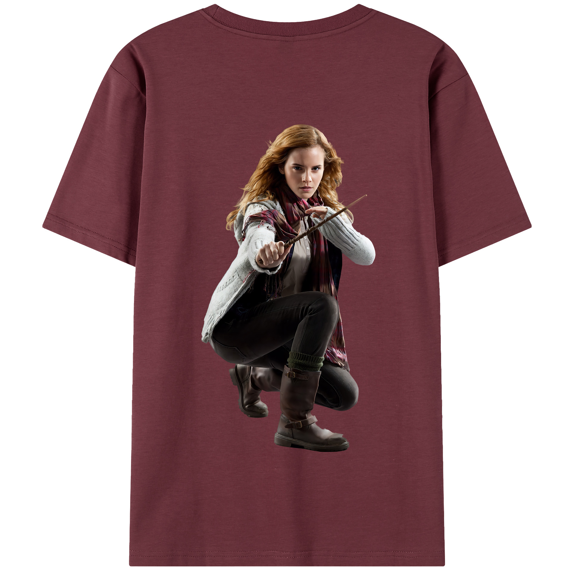 （画像用） Harry Potter ハリー・ポッターシリーズ 綿100％半袖Tシャツ（背面プリント）